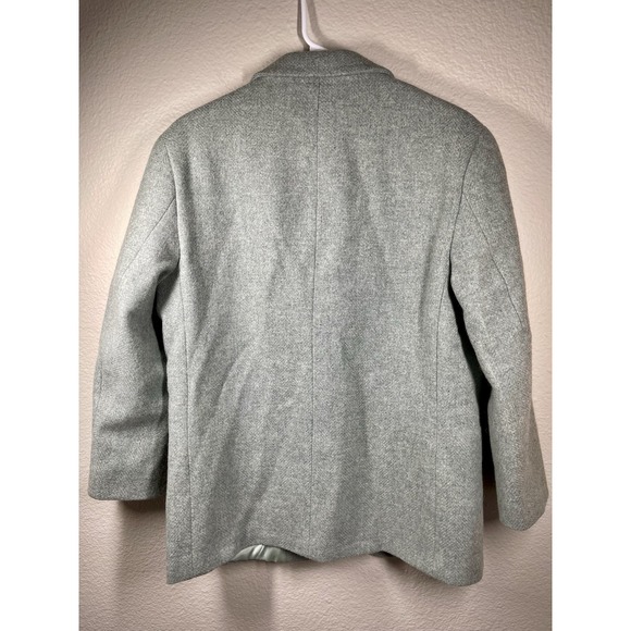 Vintage LL Bean Women's Wool Blazer Size 10 petite Mint Green Old Money - Picture 5 of 8